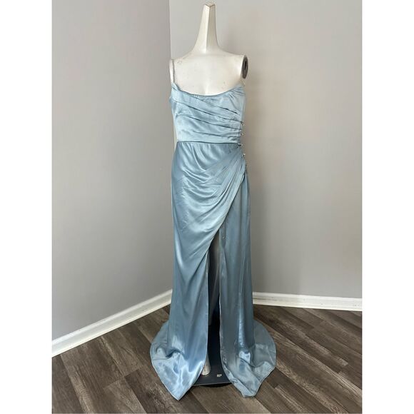 SAU LEE PASHA SATIN GOWN SIZE US 6 $650 - Picture 7 of 16